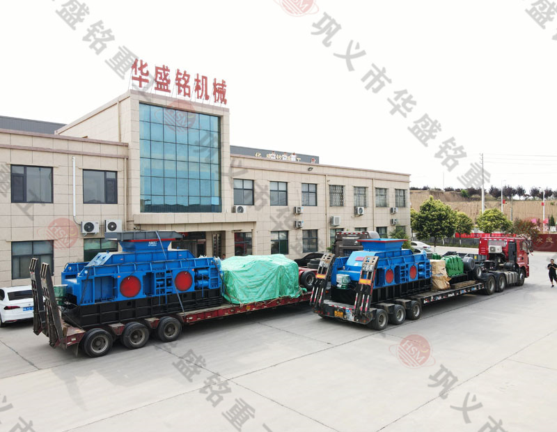 水泥廢料用什么破碎好？就用液壓對輥制砂機