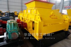 時(shí)產(chǎn)150-300噸對(duì)輥破碎機(jī)價(jià)位大概是多少？油電兩用嗎？