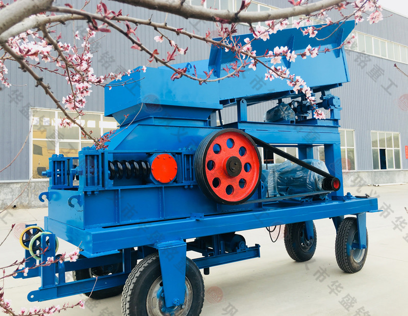 小型移動式對輥破碎機(jī)設(shè)備優(yōu)勢，型號選擇